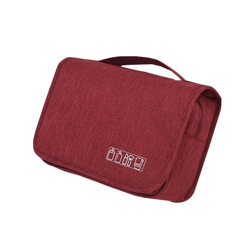 Hanging Toiletry Bag Water-Resistant & Leakproof Multiple Compartments
