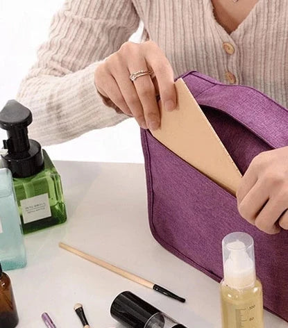 Hanging Toiletry Bag Water-Resistant & Leakproof Multiple Compartments