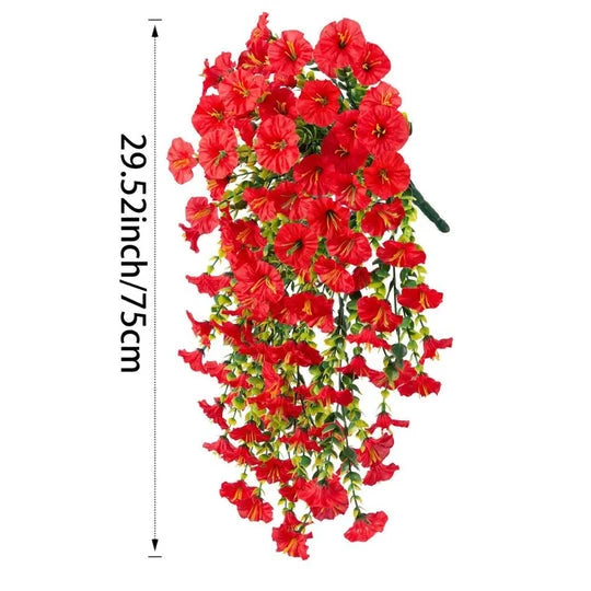 Hanging Vine Morning Glory UV-Resistant Tangle-Resistant 29.5 Inch