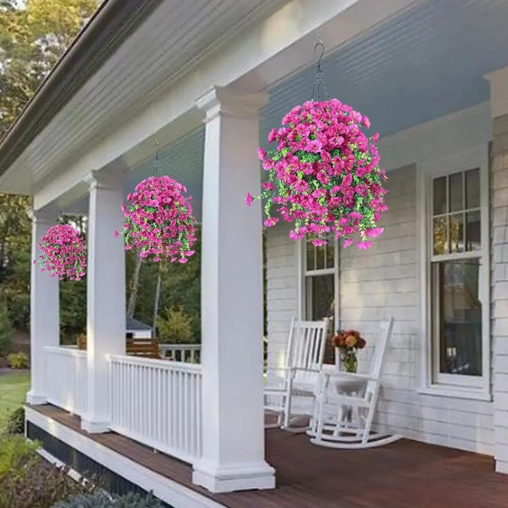 Hanging Vine Morning Glory UV-Resistant Tangle-Resistant 29.5 Inch