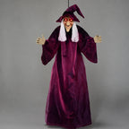 Hanging Witch Doll Life-Size Red LED Eyes & Sounds
