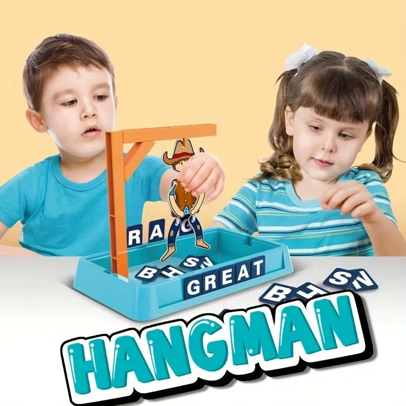 Hangman Word Game Cowboy Theme Educational Ages 3-6