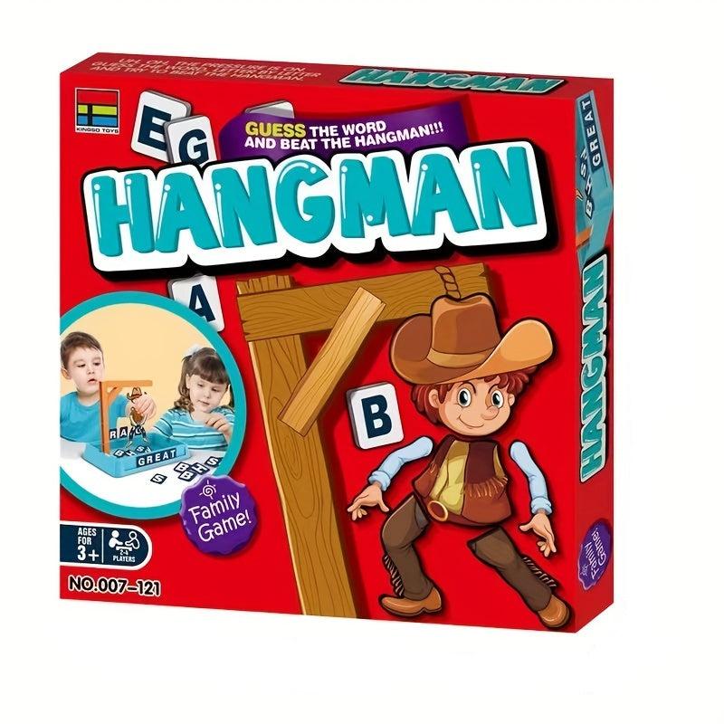 Hangman Word Game Cowboy Theme Educational Ages 3-6