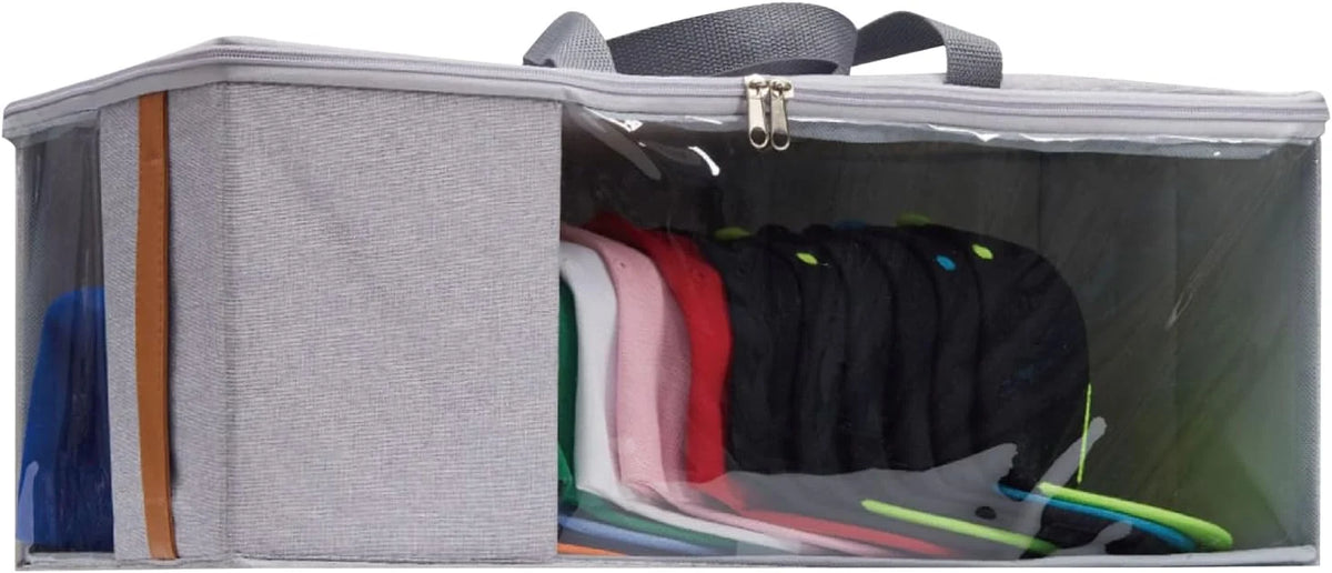 Hat Storage Case Breathable Mesh Holds Up To 35