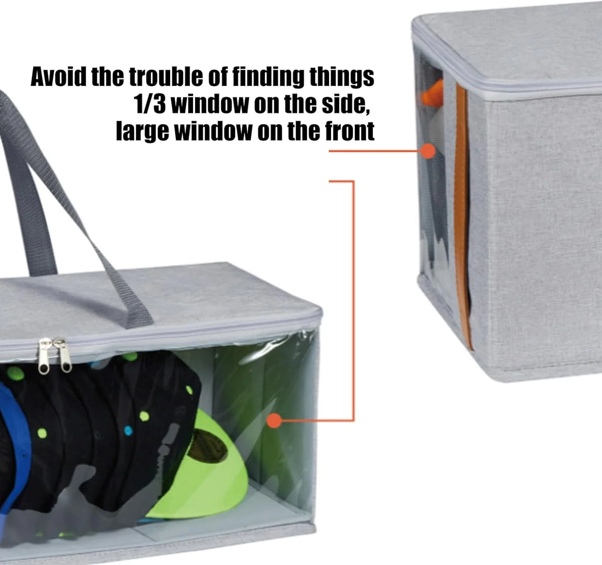 Hat Storage Case Breathable Mesh Holds Up To 35