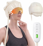 Head & Eye Massager 6-Zone Heated Air Massage Rechargeable