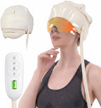 Head & Eye Massager 6-Zone Heated Air Massage Rechargeable