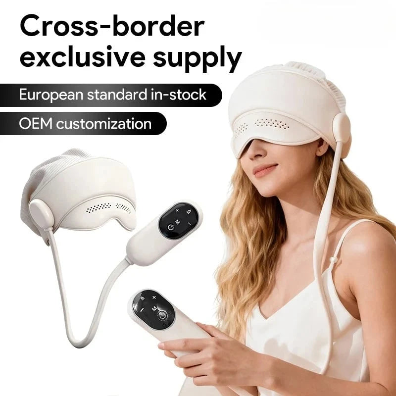 Head & Eye Massager Six-Zone Heated Visor