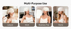 Head & Eye Massager Six-Zone Heated Visor