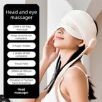 Head & Eye Massager Six-Zone Heated Visor