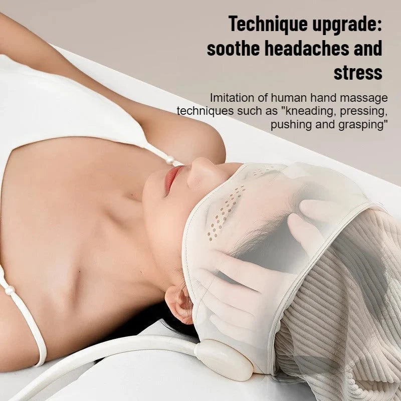 Head & Eye Massager Six-Zone Heated Visor