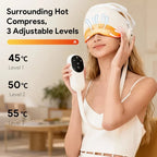 Head & Eye Massager Six-Zone Heated Visor