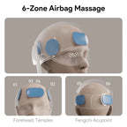 Head & Eye Massager Six-Zone Heated Visor