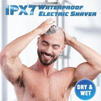 Head Shaver Magnetic 5D Heads Waterproof 120 Min Runtime