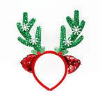 Headband Christmas Santa Figurines Soft & Lightweight