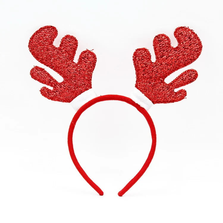 Headband Christmas Santa Figurines Soft & Lightweight
