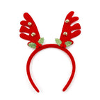 Headband Christmas Santa Figurines & Sparkling Bows