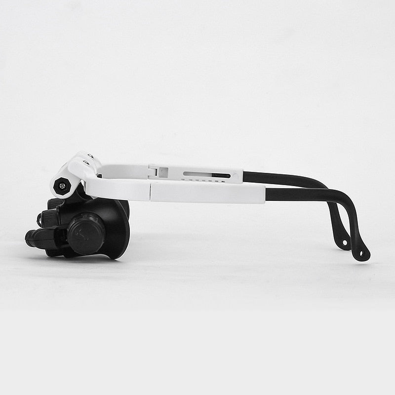 Headband Magnifier 8X-23X LED & Comfortable Fit