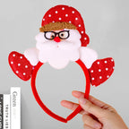 Headband Reindeer Antlers Soft Felt & Flexible Fit