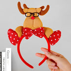 Headband Reindeer Antlers Soft Felt & Flexible Fit