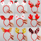 Headband Reindeer Antlers Soft Felt & Flexible Fit