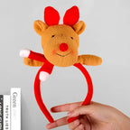 Headband Reindeer Antlers Soft Felt & Flexible Fit