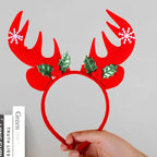 Headband Reindeer Antlers Soft Felt & Flexible Fit