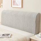 Headboard Cover Soft Polyester Stretch Fit Machine Washable