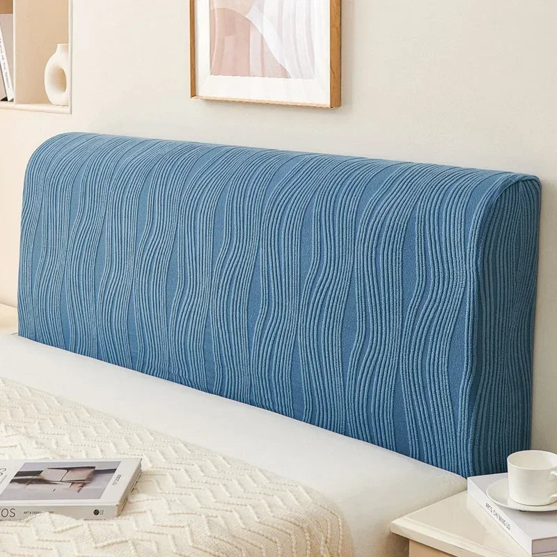 Headboard Cover Soft Polyester Stretch Fit Machine Washable