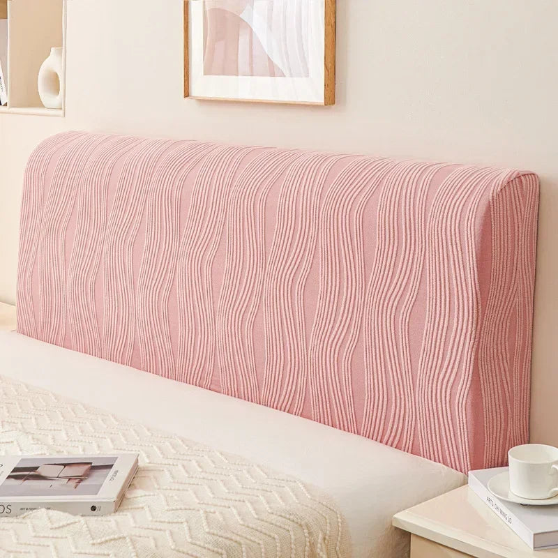 Headboard Cover Soft Polyester Stretch Fit Machine Washable