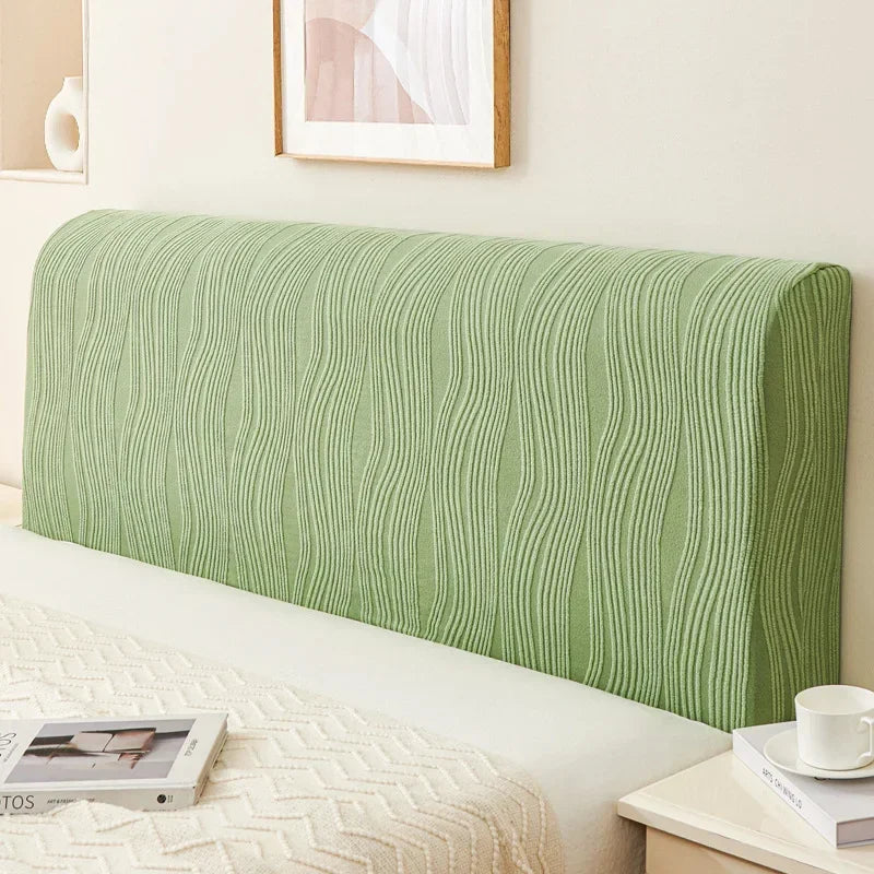 Headboard Cover Soft Polyester Stretch Fit Machine Washable