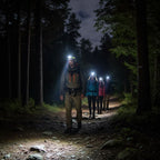 Headlamp 1000 Lumens Rechargeable USB-C Hands-Free Sensor