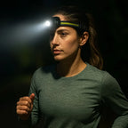 Headlamp 1000 Lumens Rechargeable USB-C Hands-Free Sensor