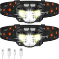 Headlamp 1200 Lumens Motion Sensor & Rechargeable