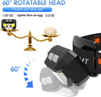 Headlamp Rechargeable 1200 Lumen Motion Sensor