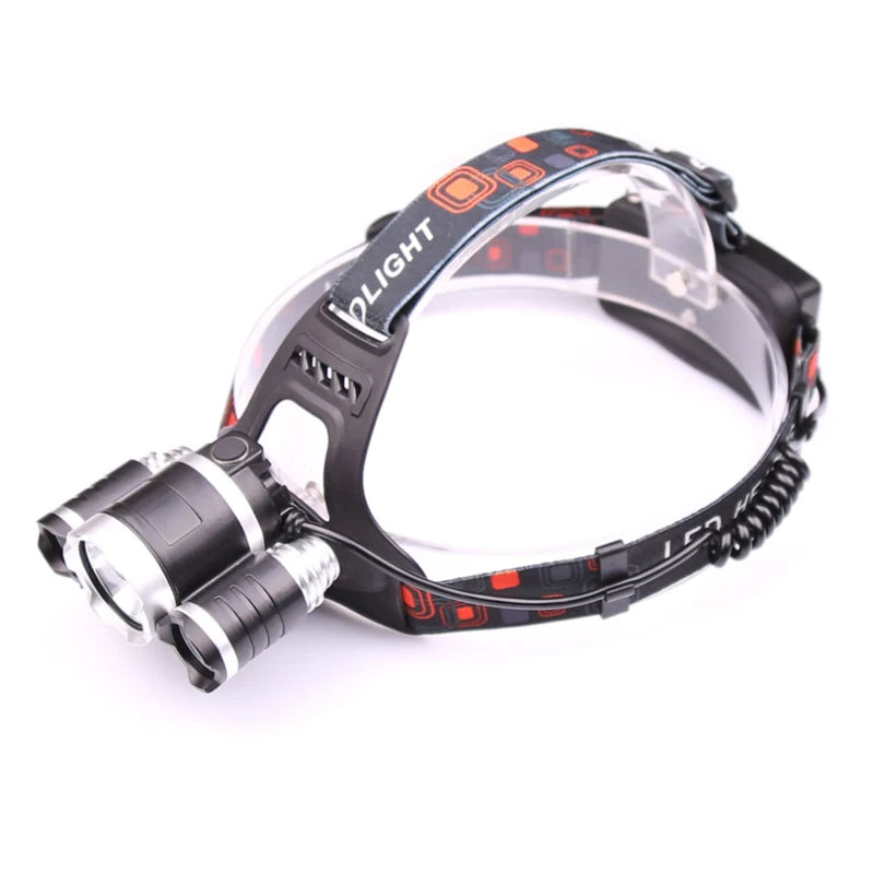 Headlamp Rechargeable Zoom Focus & Motion Sensor