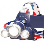 Headlamp USB Rechargeable 1080 Lumens & Red Light