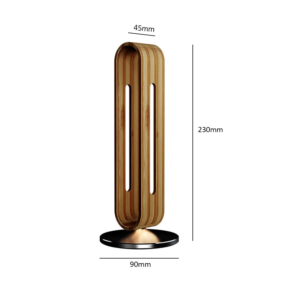 Headphone Stand Wood & Metal Secure Hold