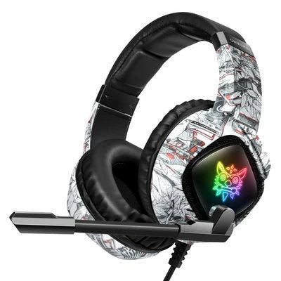 Headphones USB Wired RGB Subwoofer