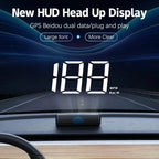 Heads-Up Speedometer Windshield Projection Auto Brightness