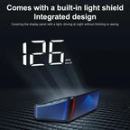 Heads-Up Speedometer Windshield Projection Auto Brightness