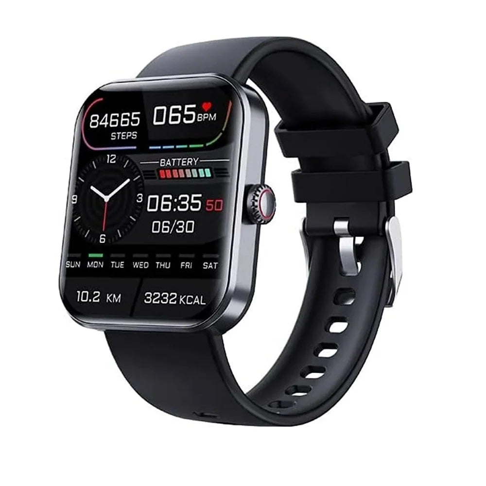 Health Smartwatch Non-Invasive Glucose & Heart Rate 7-Day Battery