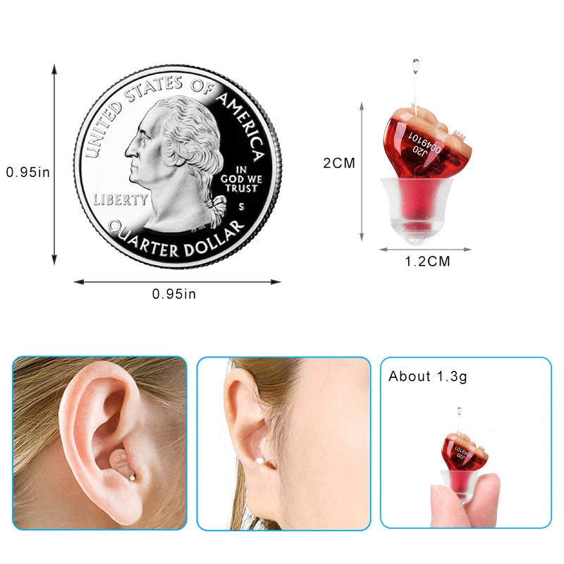 Hearing Aid Invisible In-Ear Noise Cancellation App-Guided Fit