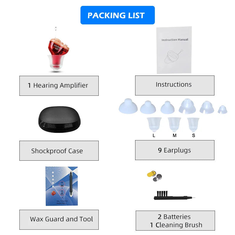 Hearing Aid Invisible In-Ear Noise Cancellation App-Guided Fit