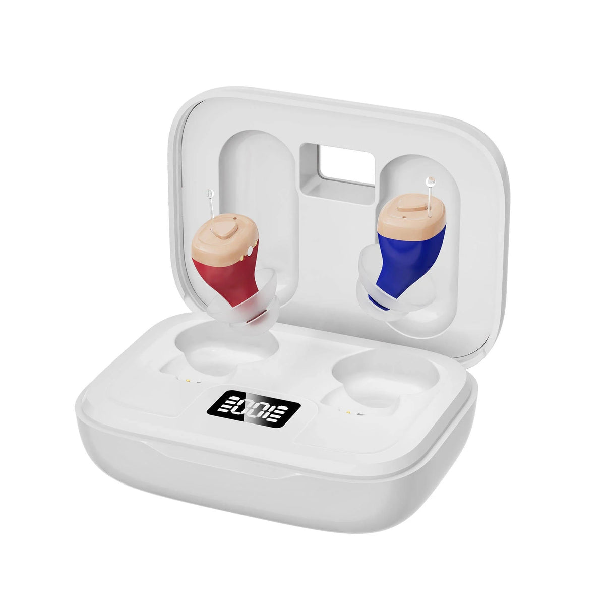 Hearing Aid Rechargeable Invisible Deep-Fit 16-Hour Battery