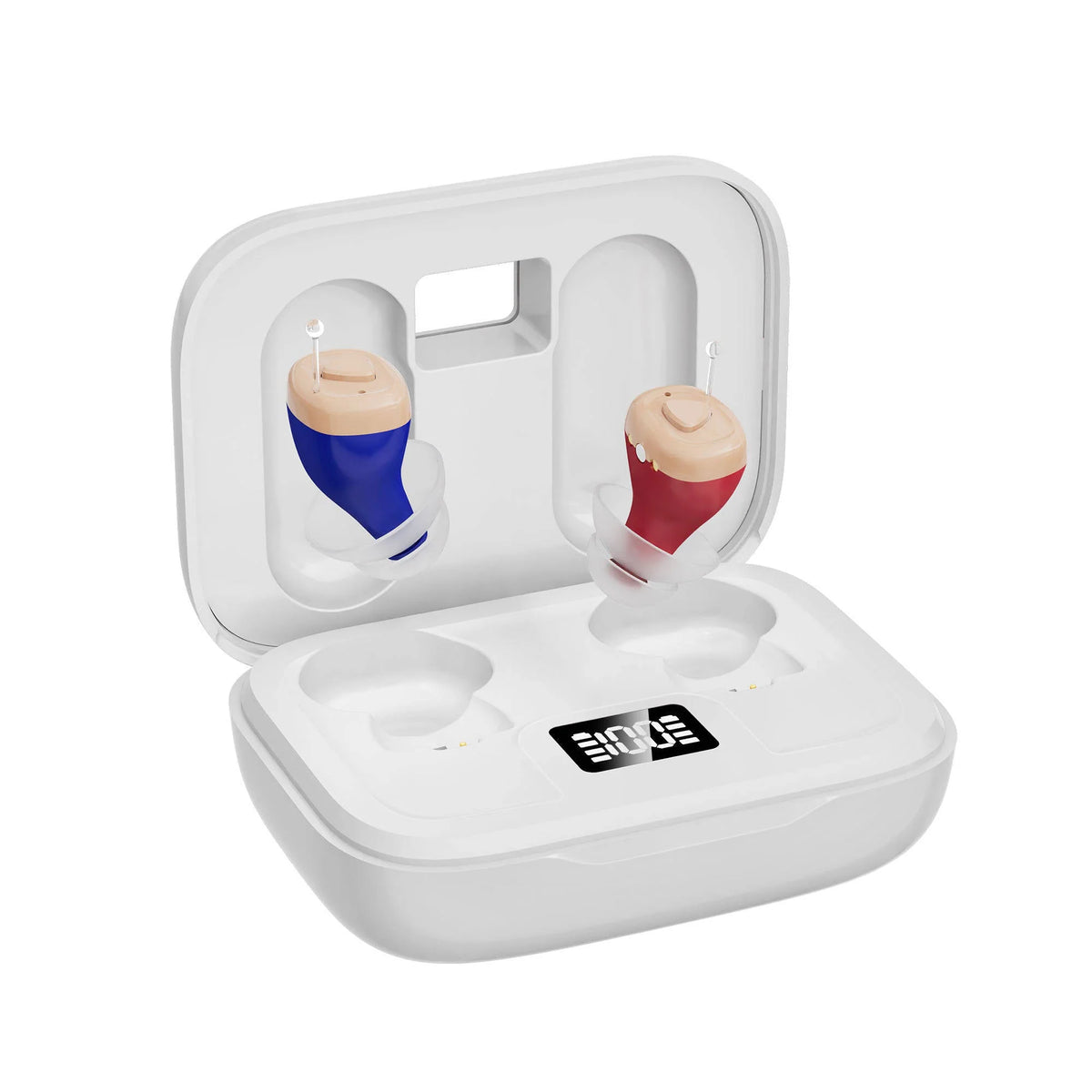 Hearing Aid Rechargeable Invisible Deep-Fit 16-Hour Battery