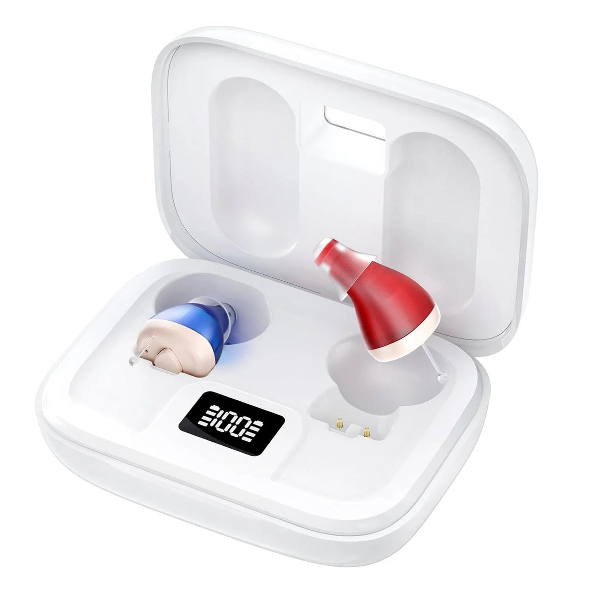 Hearing Aid Rechargeable Invisible Deep-Fit 16-Hour Battery