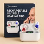 Hearing Aids In-Ear Rechargeable Up To 3 Days