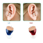 Hearing Aids Invisible Rechargeable 48-Hour Set of 2