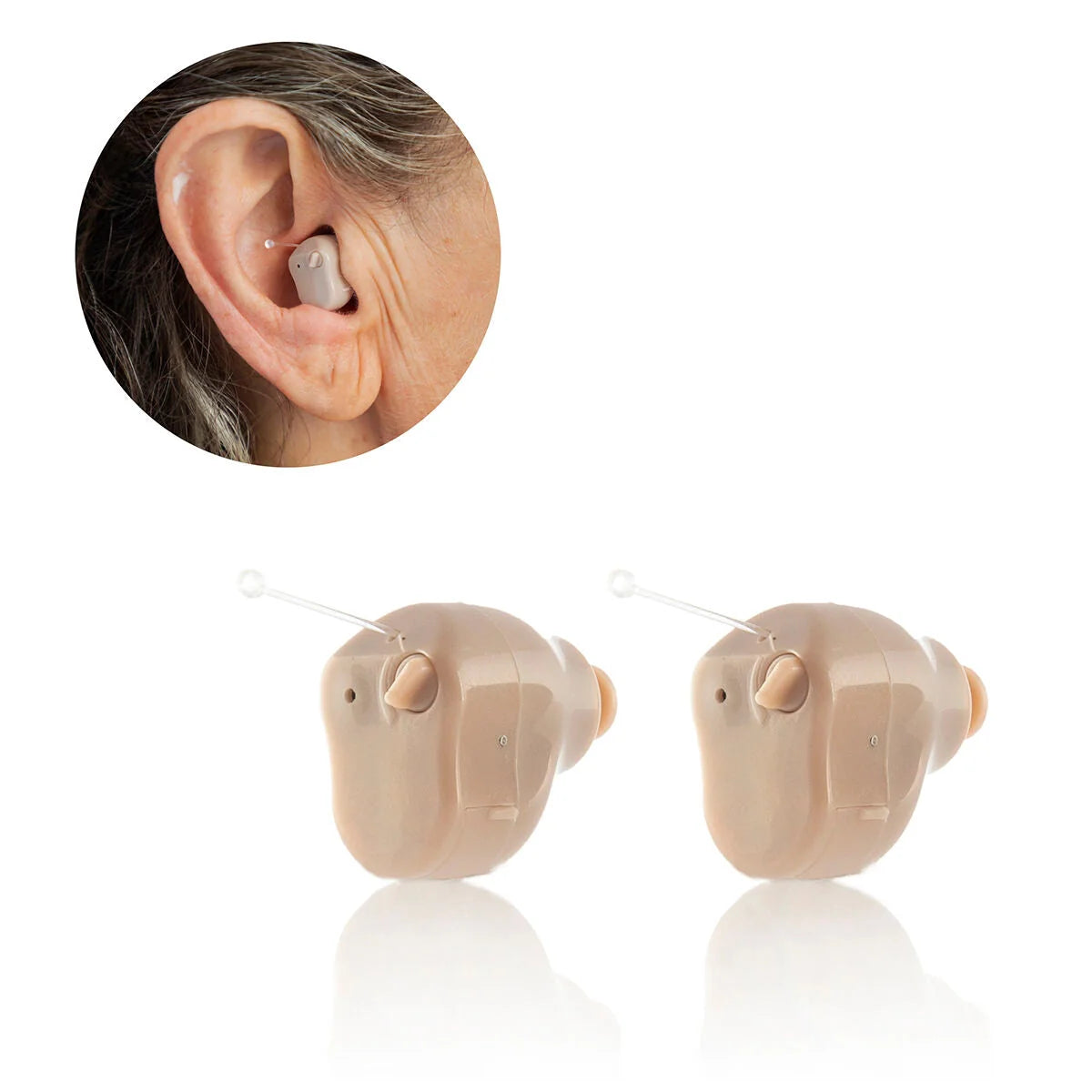 Hearing Amplifier Rechargeable Adjustable Volume